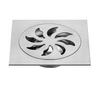 HSIRYAOHD Bathroom Drain Cover,Square Floor Drain Anti-Odor, Stainless Steel/Copper Floor Drain with Removable Cover, Shower Floor Drain for Bathroom Laundry(STYLE4)(Style6)