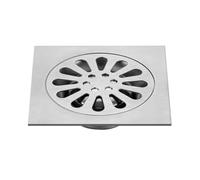 HSIRYAOHD Bathroom Drain Cover,Square Floor Drain Anti-odor, Stainless Steel/Copper Floor Drain with Removable Cover, Shower Floor Drain for Bathroom Laundry(STYLE4)(Style1)