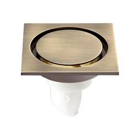 HSIRYAOHD Bathroom Drain Cover,Tile Insert Square Floor Waste Drain Bathroom Grates Shower Drain Stainless Steel Large Flow Drainer(Style4-15X15cm)(Style16 10X30cm)