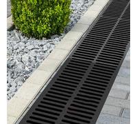 HSIRYAOHD Drain Covers Outdoor Rectangle, Garden Drainage Grates, Drain Covers Outdoor Cut to Fit, for Patio Lawn Garden(50x30x2cm(19.7x11.8x0.79in))
