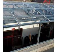 HSIRYAOHD Polycarbonate Greenhouse Panels 1,2mm Clear Plastic Roofing Sheets Impact Resistance Rainproof,Replacement Shed Panel,for Outdoor Canopy,Cold Frame,Cover