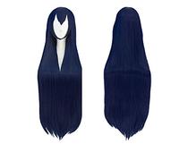 HSIU high quality Love Live! Cosplay wig costume play Umi Sonoda cosplay hair Long 100 cm M type style Dark blue Halloween wig Umi Sonoda of LoveL Umi Sonoda