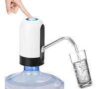 HSIULMY Water Bottle Pump,Portable Electric Water Dispenser, USB Charging Automatic Drinking Mini Water Dispenser Water Pump, Water Tap for 5 Gallon Water Bottle Dispenser