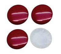 HSJKU 4Pcs Car Wheel Center Cap Stickers for Ford C-Max Grand 2 (II) Facelift I 2015-2019 56mm, Auto Hub Cap Decals,Waterproof Rim Emblem Badge,for Car Styling & Decoration