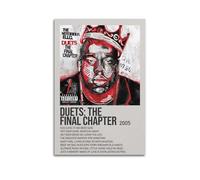 HSJKU Biggie Smalls Duets The Final Chapter Posters Wall Art Canvas Aesthetic Poster Painting Decor For Living Room Bed Room Elegant Poster 12x18inch(30x45cm) Unframe-style