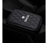 HSJKU Car Armrest Cushion for Dacia Bigster 2025 -, Waterproof Armrest Seat Box Cover Protector,Car Center Console Cover, Interior Accessories,Black