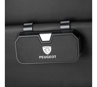 HSJKU Car Glasses Case for Peugeot 2008 II - SUV (2023), Glasses Storage Protective Box,for Car Sun Visor for Car Most Models Interior Accessories