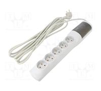 HSK DATA ACAR-XP-STANDARD-5-GREY Plug socket strip