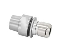 HSK25E HSK32E HSK40E HSK50E ER11 ER16 ER20 ER25 ER32 Tool Holder Stainless Steel HSK ER Collet Chuck Milling CNC Machine Tools Mill Chuck Holder(HSK40E-ER16-60MS)