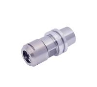 HSK25E HSK32E HSK40E SK10 SK16 ER11 ER16 ER25 ER32 CNC Tool Holder Stainless Steel Anti-Rust HSK ER SK Tool Holder for Collets Mill Chuck Holder(HSK40E-ER16-60L)