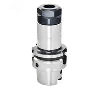 HSK32A HSK40A HSK50A HSK63A ER Chuck ER16 ER20 ER25 ER32 ER40 CNC Tool Shank Mill Lathe Tools Holder Spindle Mill Chuck Holder(HSK50A-ER20-100)