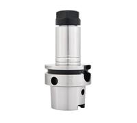 HSK63A-ER ER16 ER20 ER25 ER32 ER40 Collet Five Machine Tools Speed Spindle Tool Holder(HSK63A-ER40-80L)