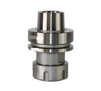 HSK63A HSK63F Tool Holder HSK63-ER16 HSK63- ER20 ER25 ER32 ER40 Engraving Woodworking Machine Mill Chuck Holder(HSK63F-ER40-100L)