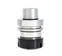 HSK63F ER16 ER25 ER32 ER40 Tool Holder HSK 63F ER Engraving Woodworking Machine Hnife Handle HSK63 GER Tools Mill Chuck Holder(HSK63F-ER16A-100L)
