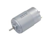 HSMQUBDBX RS-555 37mm Electronic Starter DC 12V~24V 8000RPM Low Speed DC 550 Electronic Starter Engine Double Dual 3.17mm Shaft Axis