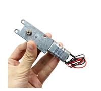 HSMQUBDBX Worm Gear Electronic Starter DC5V-12V 6V 8V 32rpm Slow Speed High Torque All Metal Gearbox T-Shaped Dual Shaft Engine DIY
