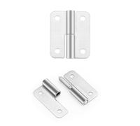 HSMT-hinges 1.8 Inch Lift Off Hinge, Stainless Steel 304, Detachable Slip Joint Flag Hinges for Various Wooden or Metal Boxes, Tool Chests, and More (Right Handed, 18 PCS)