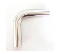 HSMXNEONJB 32mm 1.25" OD Lengthen 100mm SUS 304 Stainless Steel Butt Weld 90 Deg Elbow Pipe Fitting Beer