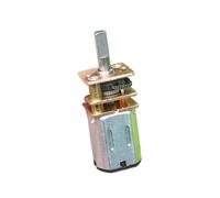 HSMXNEONJB 5PCS N20 Gear electronic starter DC 3V 5V 6V 7.4V 9V 43RPM-128RPM Reduction All Metal Gearbox Low Speed Deceleration Smart Toy Car