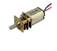 HSMXNEONJB DC 3V-6V N20 Gear electronic starter 7mm D Shaft All Metal Precision Reduction Low Noise 18RPM-36RPM HSMXNEONJB
