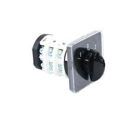 HSMXNEONJB SZL9-32/3 1-0-2 32A Three Positon Three Phase 12 Screw Silver Selector Changeover Cam Switch