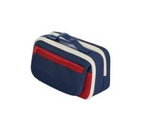 HSNAXingLife Pencil Case with Compartments, Portable Stationery Bag, Large Capacity,Stylish Simple,Washable,Unisex,Suitable for Elementary Middle, College Students, as Well as Adults (Red)