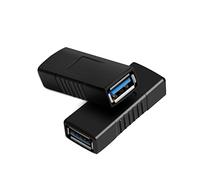 HSP-HSWITI SuperSpeed USB 3.0 Coupler Adapter, Type A Female to Female Bridge Extension Connector Plugs (2Pcs)