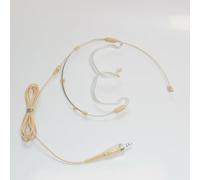 HSP6000 Foldable Headset HeadMic Microphone for Sennheiser G2 G3 G4 BeltPack Wireless 3.5mm Stereo Lock Detachable Dual Ear Hook