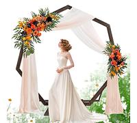 HSPLXYT Wooden Wedding Arch, Wedding Garden Arbor,Photo Backdrop Party Stand for Garden Wedding Party Indoor Outdoor Rustic Decoration