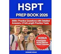 HSPT Prep Book 2026: The Ultimate Study Guide With 3 Full-Length Practice Tests, Questions with Detailed Explanations, Mnemonics & Test-Taking Tips for the Catholic High School Placement Test