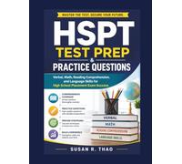 HSPT Test Prep & Practice Questions: Verbal, Math, Reading Comprehension, and Language Skills for High School Placement Exam Success