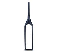 HSQMA Carbon Fiber MTB Fork 26/27.5/29 Bike Rigid Fork Tapered Disc Brake Bicycle Front Fork Thru Axle 15x110mm (Color : Matte Black, Size : 29inch)