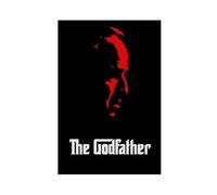 hsqxidhz The Godfather Film Poster Canvas Poster Wall Art Decor Print Picture Paintings for Living Room Bedroom Decoration 20x30inch(50x75cm)