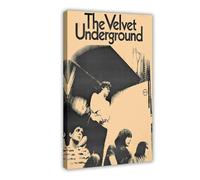 hsqxidhz The Velvet Underground Poster Canvas Poster Bedroom Decor Landscape Office Room Decor Gift 20x30inch(50x75cm)