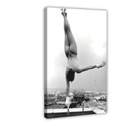 hsqxidhz Vintage Circus Poster Canvas Poster Wall Art Decor Print Picture Paintings for Living Room Bedroom Decoration 24x36inch(60x90cm)