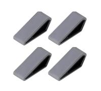Hsrag 4 Pcs Universal Computer Laptop Keyboard Stands, Keyboard Riser for Desk Anti-Slip Silicone Tilting Wedge Feet Stable Kickstand