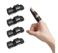 Hsrag 4Pcs Adjustable Finger Splints for All Finger, Thumb & Finger Brace for Arthritis, Trigger Fingers Support, Broken Fingers Immobilization & Pain Relief