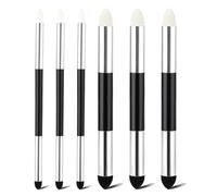 Hsrag 6 Pcs Artist Blending Stumps, Double-Headed Pastel Blending Pencil, 2 Sizes Reusable Artist Pencils for Drawing Brush Blender Pencil, Suitable for School Students Beginners Artists