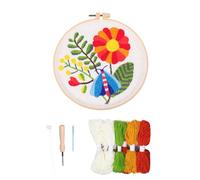 Hsrag Beginner Punch Needle Kits for Adults Beginners with Pattern, DIY with English Tutorial Drawing