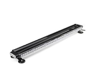 HSRG 38" LED Strobe Light Bar, Double Side Amber Emergency Hazard Warning Safety Beacon Lights Strobe Light with Magnetic Base, for Vehicles Cars Tow Trucks Snowplow