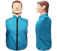 HSRG Cardiopulmonary Resuscitation Training Mannequin Rubber, Half Body CPR First Aid Training Manikin, Professional Adult Resuscitation Manikins, For Medical Training Teaching Supplies
