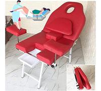 HSRG Folding Examination Table, Portable Gynecological Surgery Delivery Table Nursing Chair, Outpatient Medical Gynecological Bed Examination Chair