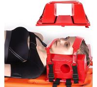 HSRG Head Immobilizer with Straps, Universal Emergency Medical Re-Usable Rescue Portable Neck Brace Immobilizer, First Aid X-ray Head Holder, for Head Immobilizer Help