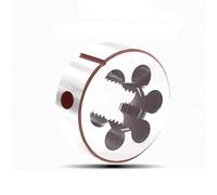 HSS 1PCS Metric Thread Right Left Round Die M24 M25 M26 M27 Screw Threading Dies(M25X2.5)
