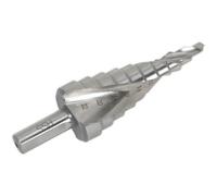 HSS 4341 Spiral Flute Step Drill Bit - 4mm to 22mm Holes - Precision Drilling