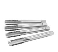 HSS 9/16"-12 BSW Machine Tap, 9/16 Inch - 12 Thread Per Inch British Standard Whitworth Right Hand Threading Tool, High Speed Steel Plug Tap for Metalworking and Machinery Repair