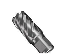 HSS Annular Cutter Mag Drill Bit - 1pcs 30/55mm Length Hollow Shank for Metal Hole Cutting 11~39mm Plate Drilling Tool for, Wood(29x55mm)