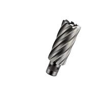 HSS Annular Cutter Mag Drill Bit - 1pcs 50mm Length Hollow Shank for Metal Hole Cutting 12~33mm Plate Drilling Tool for, Wood(23x50mm)