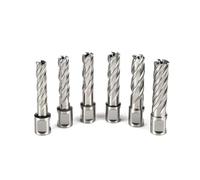 HSS Annular Cutter Mag Drill Bit - Precision Hole Saw Bits for Metal and Wood Durable Core Tool,1pcs(13x25mm)