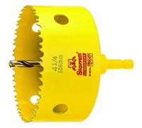 HSS BI-Metal DEEP Cut Hole Saw with Arbor 4-1/4"""" - 108MM Diameter